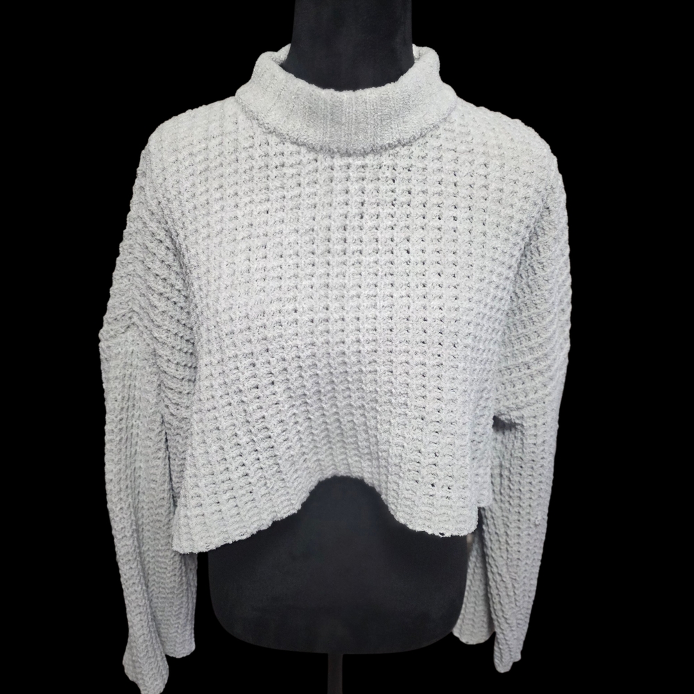 Forever 21 Light Gray Turtleneck Sweater